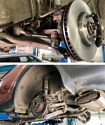 2. Специалисты профессиональным оборудованием и спец инструментами выполняют замену деталей, которые в ходе диагностики были рекомендованы к замене.